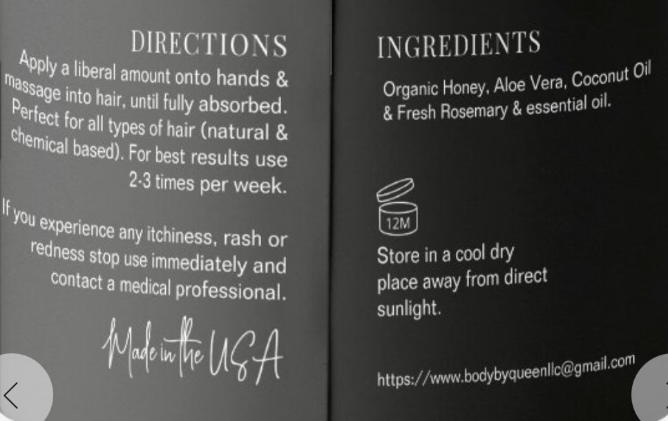 Honey Please Hair Mask