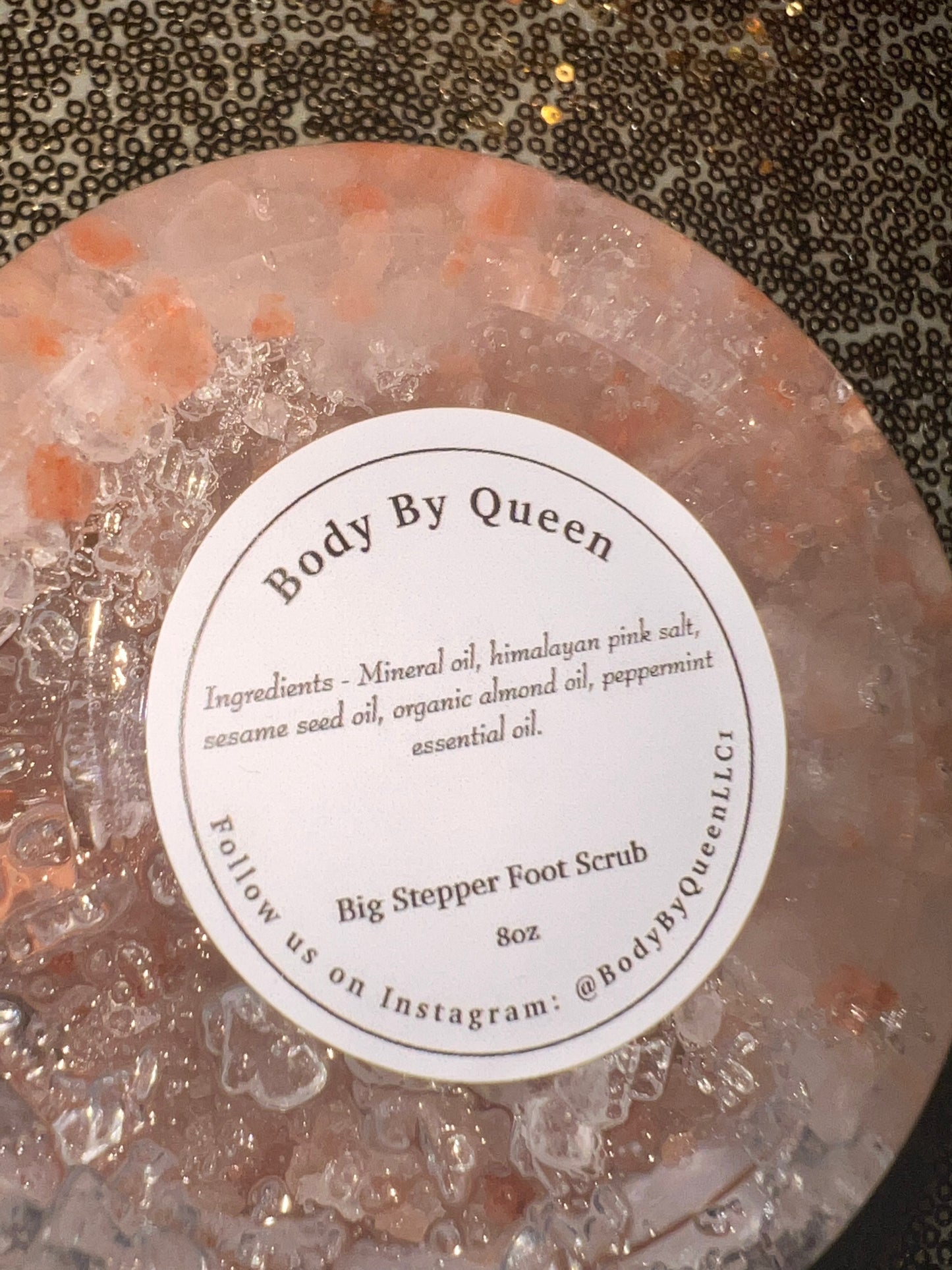 ‘Big Stepper’ Foot Scrub